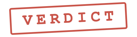 Verdict wordmark